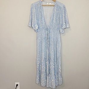 Rahi social butterfly kimono